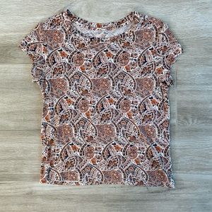 American Eagle Soft & Sexy Print Shirt Size XS